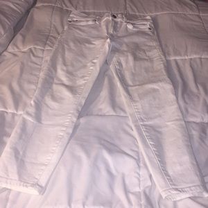 White Gap jeans